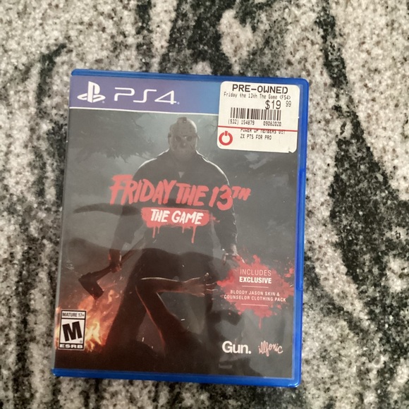 PS4 Video Games & Consoles Ps4 Friday The 3th The Game Preowned